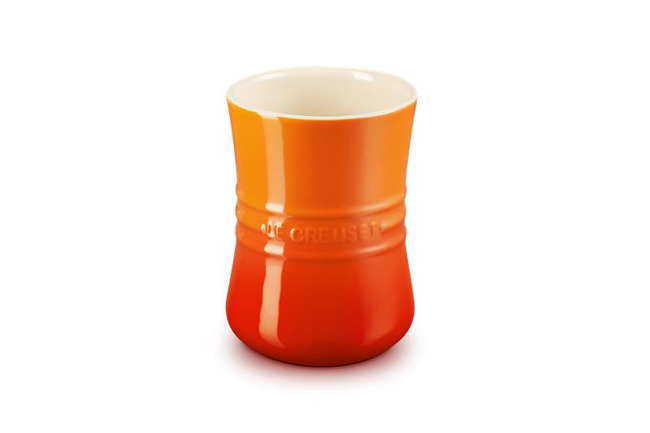 Signature Stoneware Utensil HolderFlame image number 1
